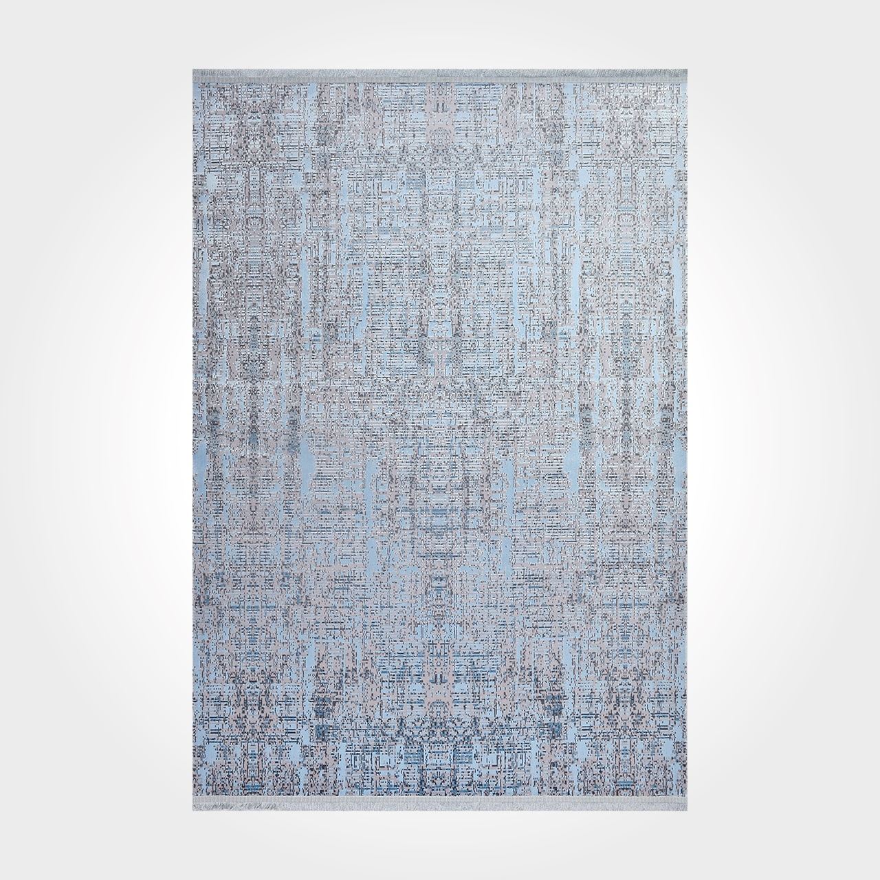 Mavi Gri Modern Halı - DK917003