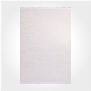 Beyaz Parlak Tuşe Modern Halı - DK917010
