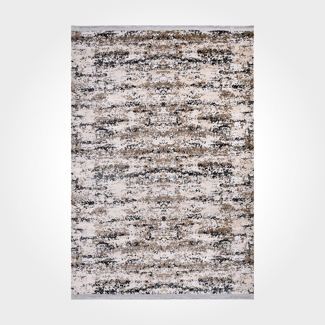 Siyah Vizon Modern Halı - DK917018