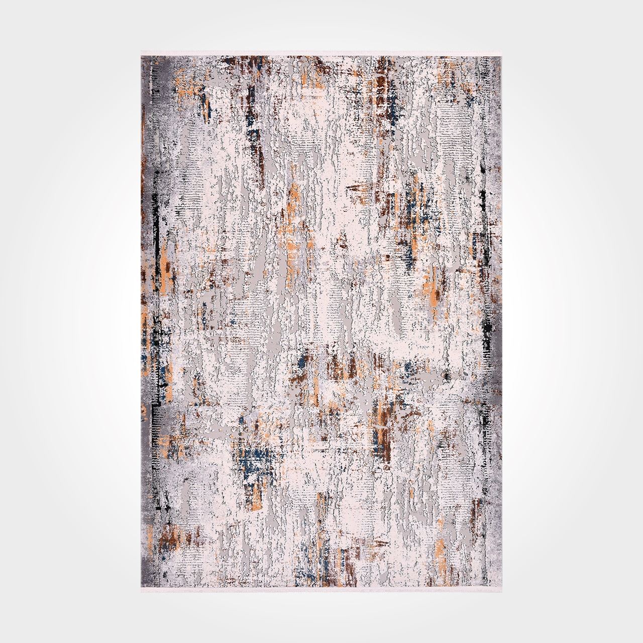 Gri Beyaz Modern Halı - DK918106