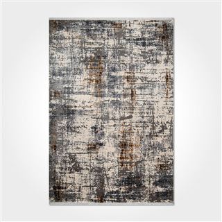 Gri Bej Üst Kalite Modern Halı - DK92601