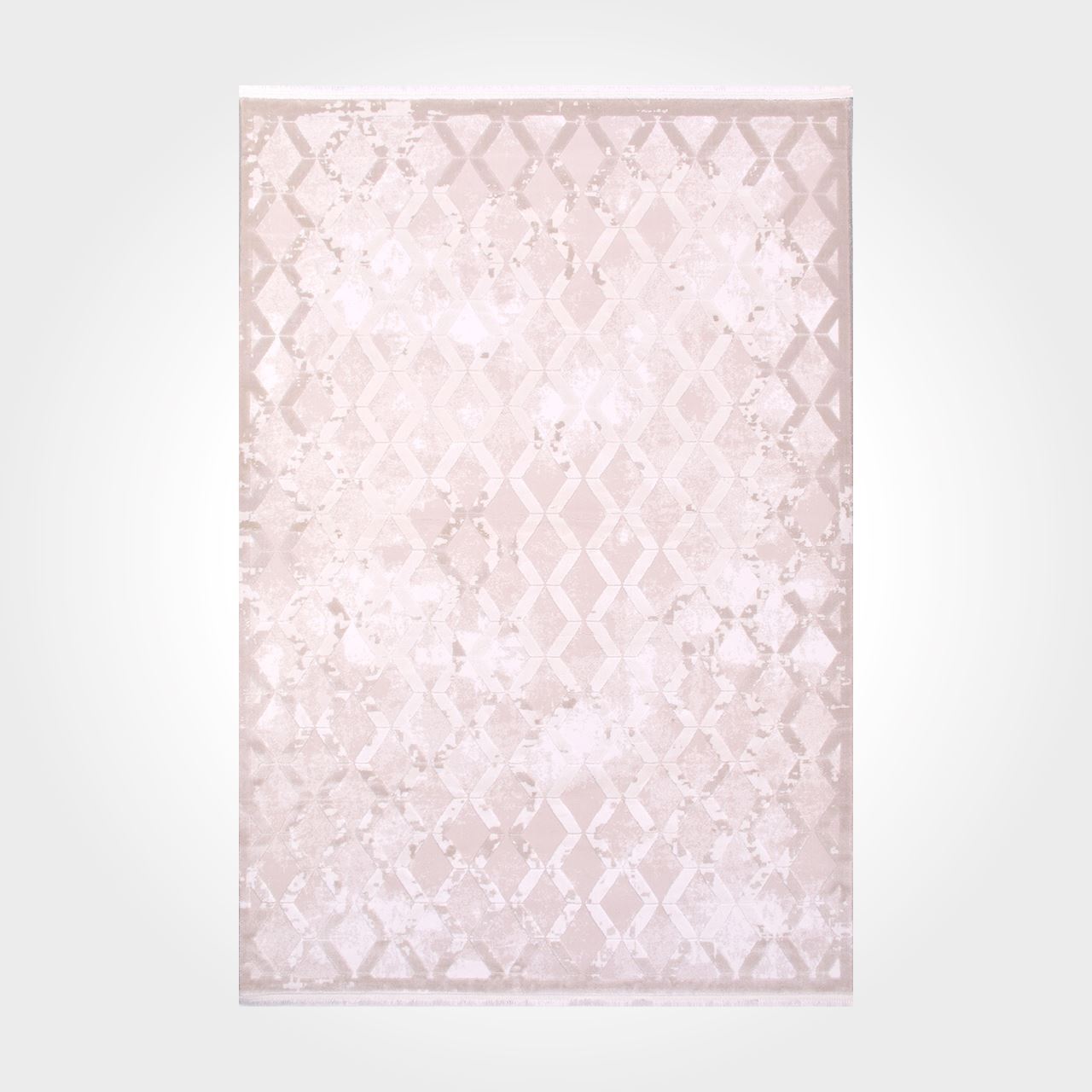 Krem Modern Desen Salon Halısı - DK97558