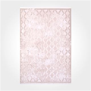 Krem Modern Desen Salon Halısı - DK97558