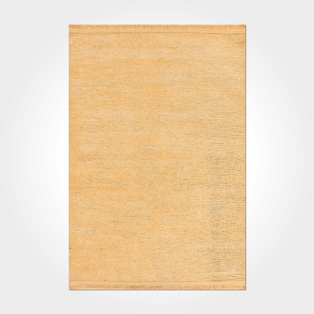 Sarı Renkli Kaymaz Tabanlı Modern Soft Kilim - DK88202S