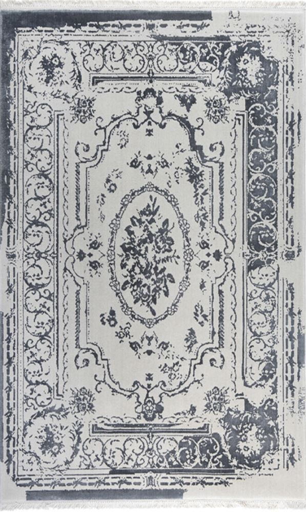 Dekozer Gri Vizon Yün Halı - DK98303