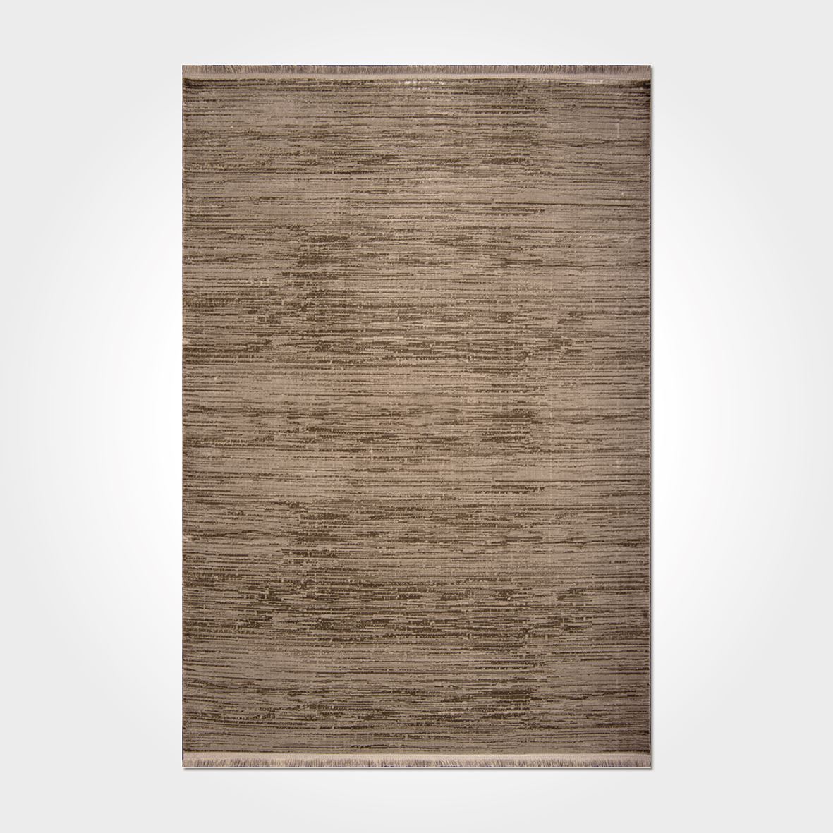 Kahverengi Trend Toz Tutmaz Modern Salon Halısı - DK99939