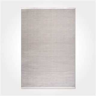 Beyaz - Krem Modern Kesme Halısı - DK99908