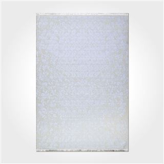 Krem - Beyaz Modern Halı - DK91272